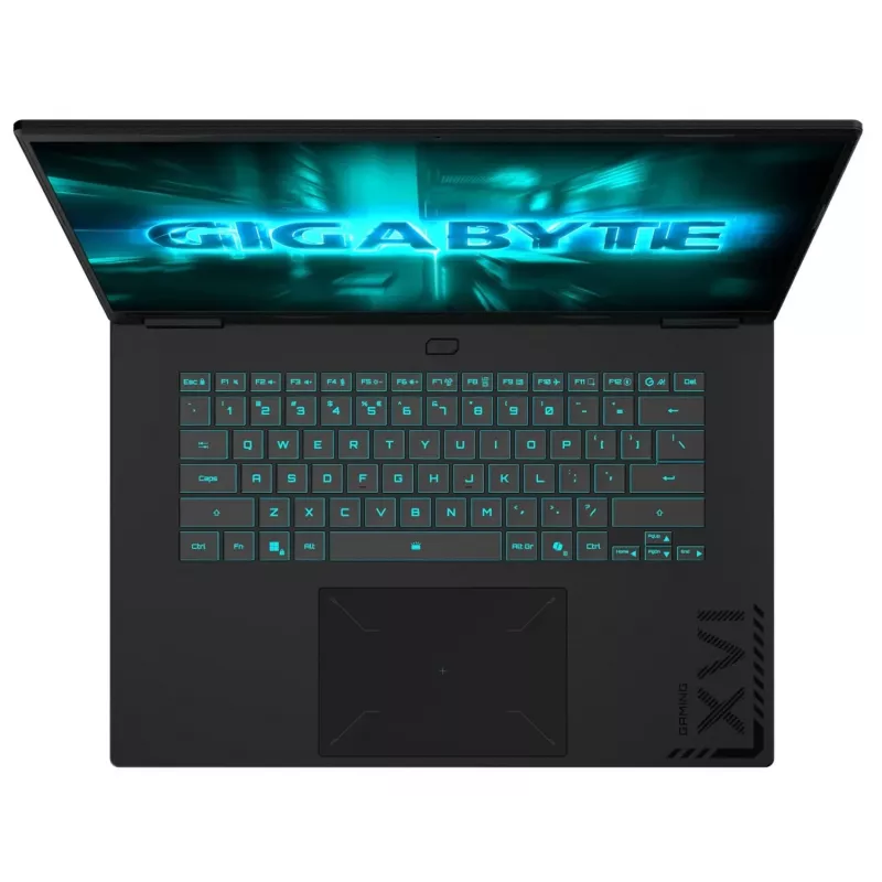 GIGABYTE A16 16 colių 165Hz žaidimų nešiojamasis kompiuteris - AMD Ryzen 7 260, 32GB RAM, 512GB SSD + 1TB HDD, NVIDIA GeForce RTX 5060, be OS