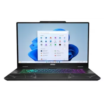 MSI Cyborg 17 B2RWFKG-066XPL 17,3 colio žaidimų nešiojamasis kompiuteris - FHD 144Hz, Intel Core 7 240H, 32GB DDR5, 1TB SSD, GeForce RTX 5060, Windows 11 Home, juodas
