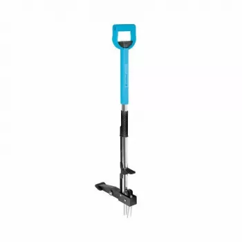 CELLFAST C.IDEAL piktžolių rovimo įrankis 95 cm stovimas su 3 nagų grūdinto plieno sistema ir kojiniu išmetimu, ergonomiška D rankena, žalia/juoda