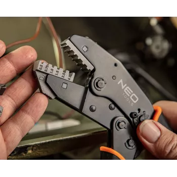 NEO TOOLS Ferrule Crimping Pliers 0.5-16 mm² (22-6 AWG)