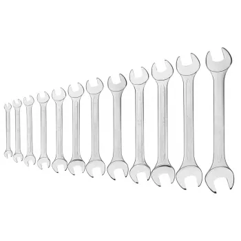 NEO TOOLS dvipusiai atvirieji raktai 6-32 mm, 12 vnt.