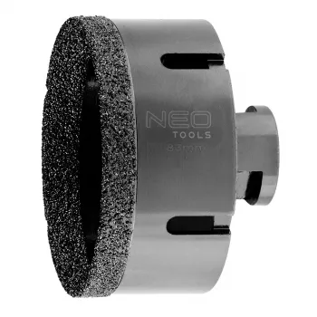 NEO TOOLS deimantinis vainikinis grąžtas 83 mm x M14