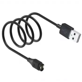 Beline USB-A įkrovimo laidas, skirtas Garmin išmaniesiems laikrodžiams, 1 m, juodas