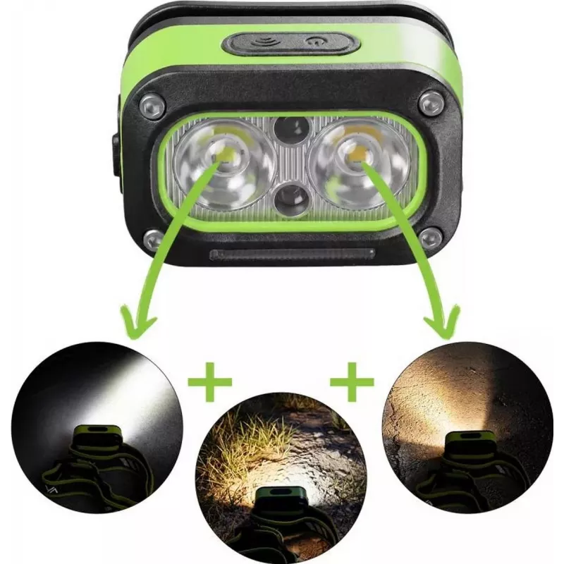 Vayox VA0453 Daugiafunkcinis LED darbinis žibintas su Bluetooth garsiakalbiu 2x5W 450lm 8000mAh