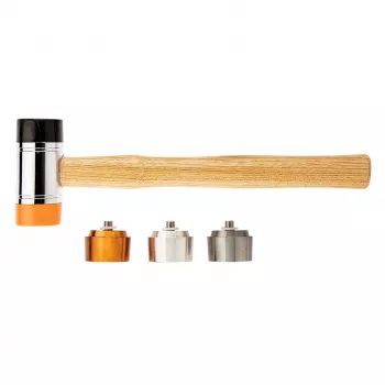 NEO TOOLS minkšto smūgio plaktukas su keičiamais antgaliais 660 g, 45 mm, stiklo pluošto rankena