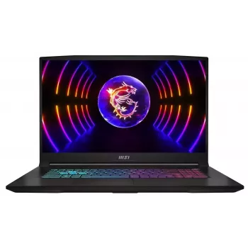 MSI Katana 17 B13VEK-1261XPL žaidimų nešiojamasis kompiuteris, 17,3 colio FHD 144Hz, Intel Core i7-13620H, 16GB DDR5, 2TB SSD, NVIDIA GeForce RTX 4050 6GB, be OS, juodas