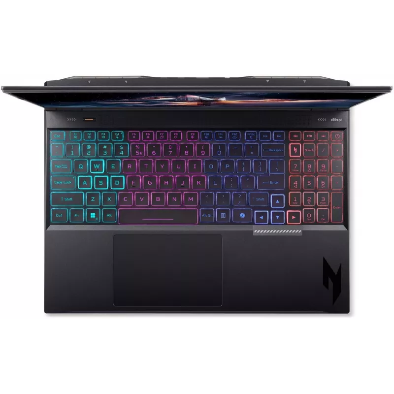 Acer Nitro 16 AI žaidimų nešiojamasis kompiuteris - AMD Ryzen AI 9 365, 16 colių WQXGA 165Hz, 32GB DDR5, 2TB SSD, RTX 5070 Ti, Windows 11 Pro