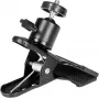 Camrock BH-1 universalus spaustukas su mini rutuline galvute, keliamoji galia 1 kg, aliuminis (CR2158)