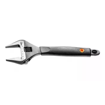 Neo Tools 250 mm reguliuojamas veržliaraktis, 0-50 mm nasrų plotis, chromo vanadžio plienas, fosfatuotas, DIN 3117