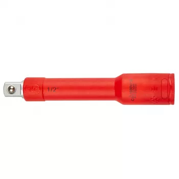 NEO TOOLS 01-307 izoliuotų antgalių (lizdų) rinkinys 1000V, 8 vnt., 1/2 colio pavara, metrinis, VDE sertifikuotas