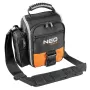 NEO TOOLS 84-315 Įrankių krepšys su rankena - 15 kg apkrova, 10 išorinių kišenių, vandeniui atsparus dugnas, juoda/oranžinė