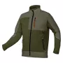 NEO TOOLS Softshell megztinis OUTDOOR butelio žalia XXXL