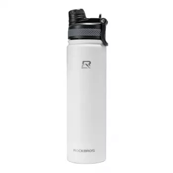 ROCKBROS termo gertuvė dviračiams 650 ml balta