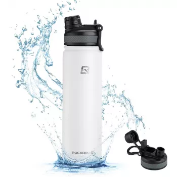 ROCKBROS termo gertuvė dviračiams 650 ml balta