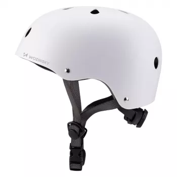 WOZINSKY BMX/Scooter šalmas, lengvas, 48-52 cm - baltas