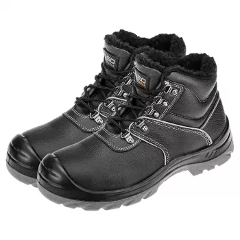 NEO TOOLS Work Ankle Boots Insulated S3 SRC, Steel Toe Cap and Penetration-Resistant Insert, Size 41
