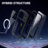 Crong Seal Cover IP68 vandeniui atsparus dėklas, skirtas iPhone 17 Pro (juodas)