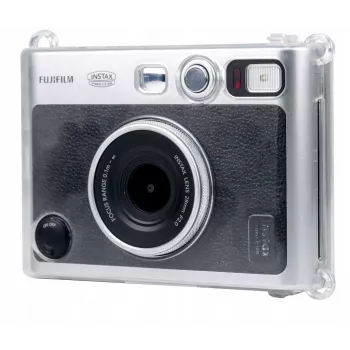 LOVEINSTANT Transparent Hard Case Cover for Fujifilm Instax Mini Evo – skaidrus apsauginis dėklas