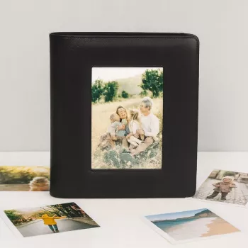 LOVEINSTANT nuotraukų albumas 10x15 cm 160 nuotraukų, juodas