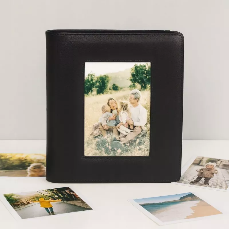 LOVEINSTANT nuotraukų albumas 10x15 cm 160 nuotraukų, juodas