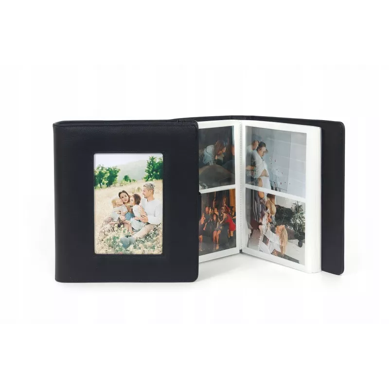LOVEINSTANT nuotraukų albumas 10x15 cm 160 nuotraukų, juodas