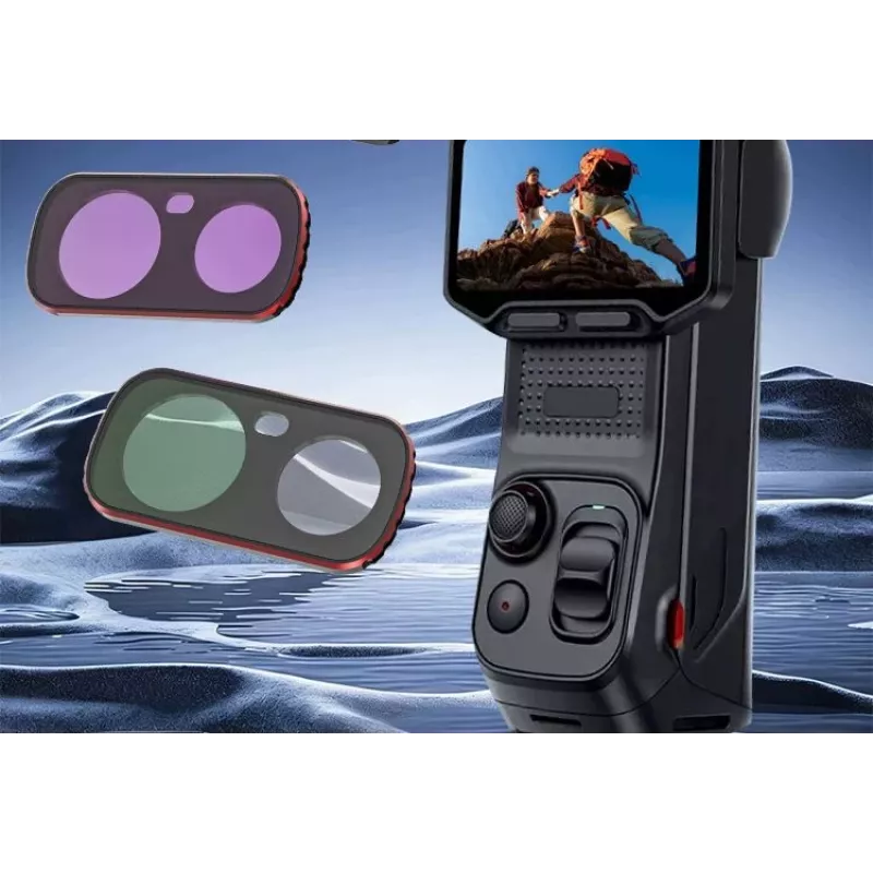 SUNNYLIFE MC UV apsauginis filtras, skirtas Insta360 ONE X2 / X3 – itin plonas, daugiasluoksnis optinis stiklas, uždedamas ant objektyvo, juodas rėmelis