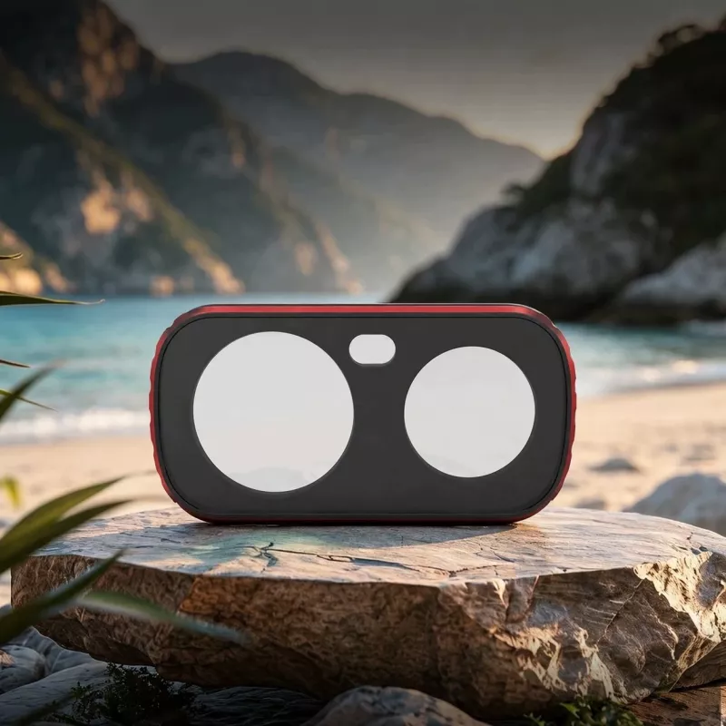 SUNNYLIFE MC UV apsauginis filtras, skirtas Insta360 ONE X2 / X3 – itin plonas, daugiasluoksnis optinis stiklas, uždedamas ant objektyvo, juodas rėmelis