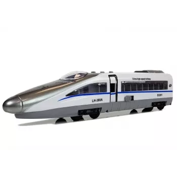 Pendolino Spyruoklinis Traukinys Baltas su Garsu ir Šviesomis
