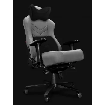 YUMISU 2053 biuro kėdė, audinio apmušalas, Cloud/Black (Y-2053-LB-M)