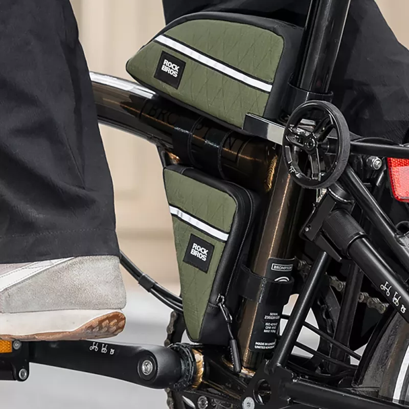ROCKBROS Triangle Frame Bag 0.3L juoda