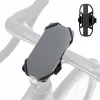 ROCKBROS Silicone tvirtinimas telefonui prie dviračio - juodas