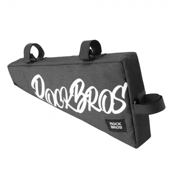 ROCKBROS G008 Flash Journey XL dviračio rėmo krepšys 1,9L juodas