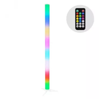 LIGHT4ME TUBE grindų šviestuvas – 128x SMD 5050 RGB LED, DMX512, 30W, 3-pin XLR, IEC, 120° spindulio kampas