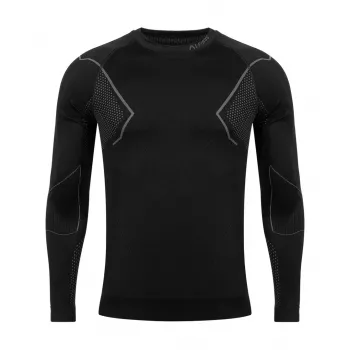 Vyriški termoaktyvūs apatiniai marškiniai Alpinus Active Base Layer juodi-pilki GT43189 S