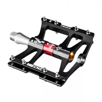 Dviračio pedalai ROCKBROS JT410, 4 guoliai, juodi