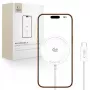 TECH-PROTECT A54 Magnetinis MagSafe belaidis įkroviklis 25W Qi2.2 baltas