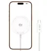 TECH-PROTECT A54 Magnetinis MagSafe belaidis įkroviklis 25W Qi2.2 baltas