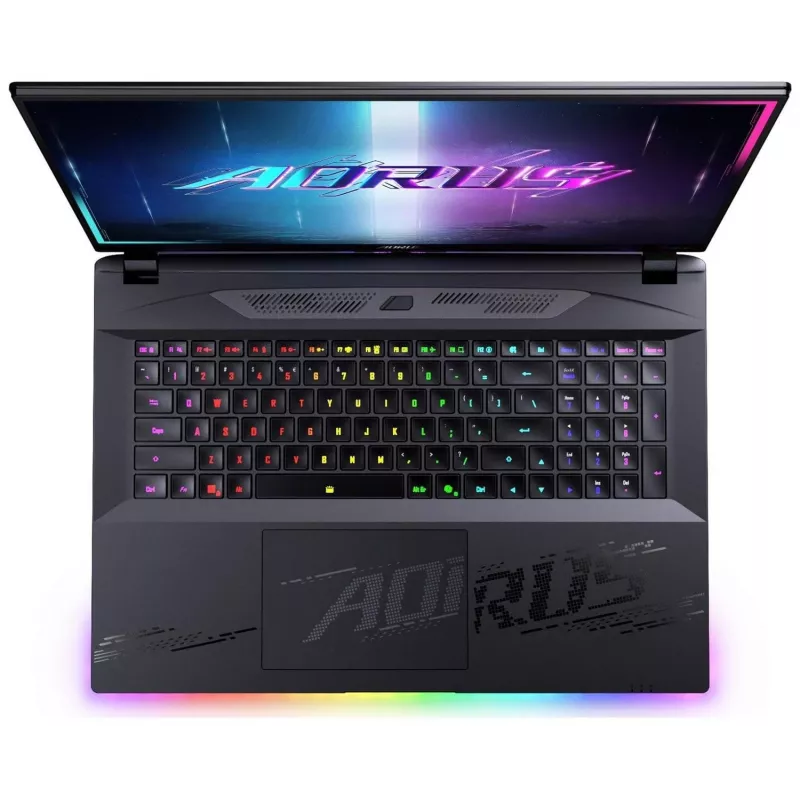 Gigabyte AORUS MASTER 18 2025 žaidimų nešiojamas kompiuteris, Intel Core Ultra 9 275HX, RTX 5090, 18 colių QHD+ 240Hz Mini LED, 128GB RAM, 8TB SSD, Windows 11 Pro