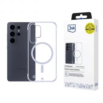 3MK Just20g MagCase Samsung Galaxy S26 Ultra permatomas MagSafe dėklas