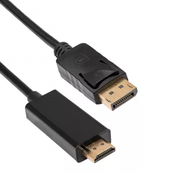 AKYGA AK-AV-05 DisplayPort į HDMI laidas 1,8 m juodas