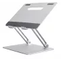 Camrock AP-2D nešiojamojo kompiuterio stovas, 11–15,6 inch, reguliuojamas aukštis ir kampas, sulankstomas, aliuminis (CR4280)