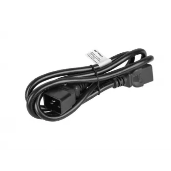 ARMAC KB-EX/C19/15/BK 1,5 m IEC C19-C20 maitinimo laidas, VDE, juodas
