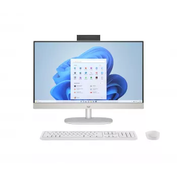 HP All-in-One 24 - Intel Core Ultra 5 125U | 23,8 colio Full HD IPS | 16GB DDR5 | 512GB SSD | Windows 11 Home | Baltas
