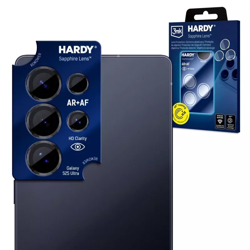 3MK PROTECTION Samsung Galaxy S25 Ultra - 3mk Hardy Safyro objektyvo apsauga