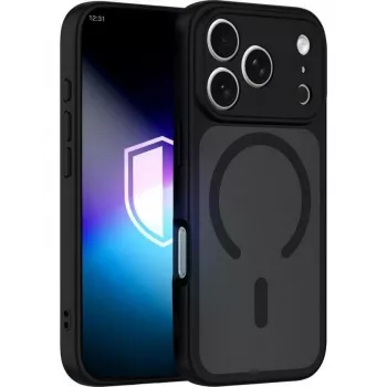 3MK Misty MagCase, skirtas Apple iPhone 17 Pro – juodas
