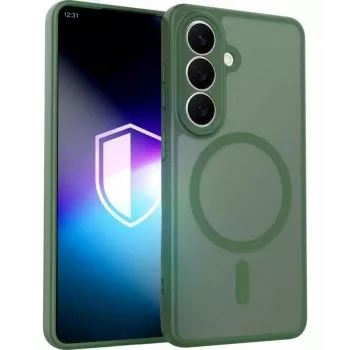 3MK Misty MagCase Samsung Galaxy S26 apsauginis dėklas - žalias