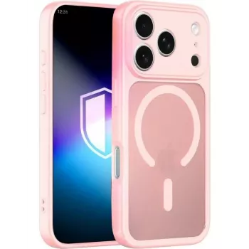 3MK Misty MagCase, skirtas Apple iPhone 17 Pro Max - rožinė