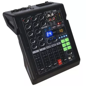 DNA EF-MIX 4 USB MP3 Bluetooth analoginis garso maišytuvas