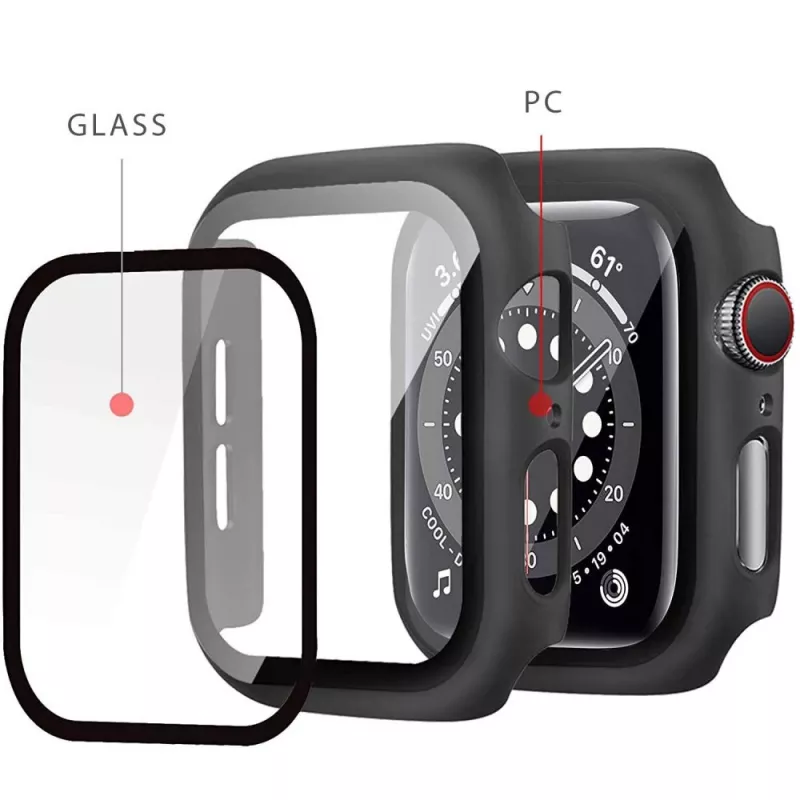 Tech-Protect Defense360 dėklas, skirtas Apple Watch 4/5/6/SE/1/2/3 (40 mm), juodas