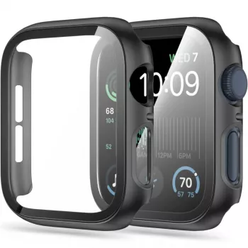 Tech-Protect Defense360 dėklas, skirtas Apple Watch 4/5/6/SE/1/2/3 (44mm), juodas